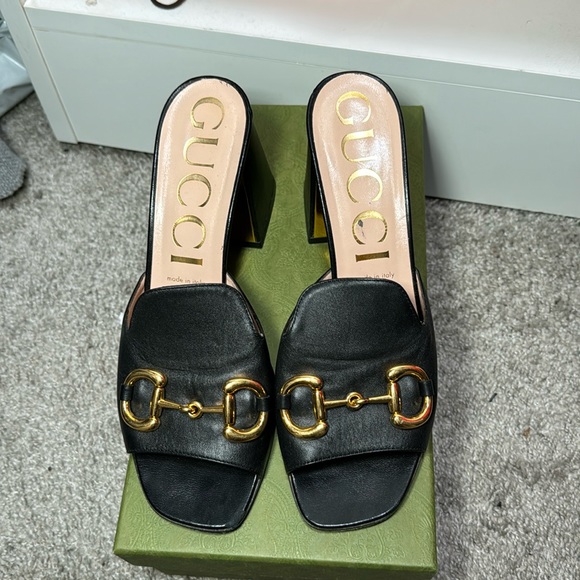 Gucci Horsebit Mules - Picture 1 of 4